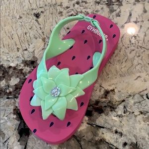 Gymboree 🍓 flip flop size 7/8
